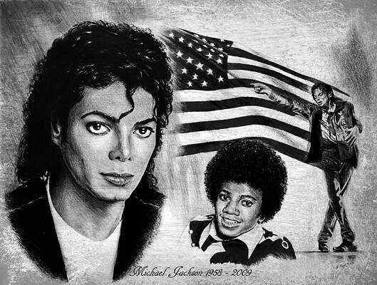 Pencil Sketch Of Michael Jackson  DesiPainterscom