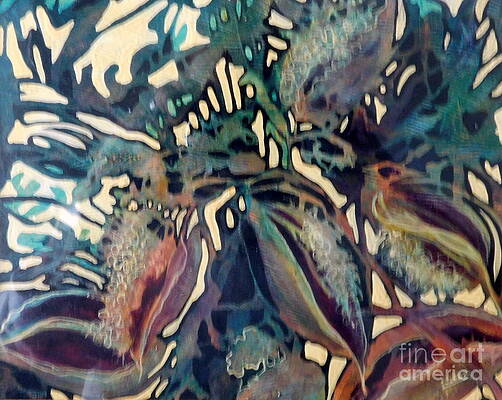 Wall Art - Painting - Milkweed by Joan Clear