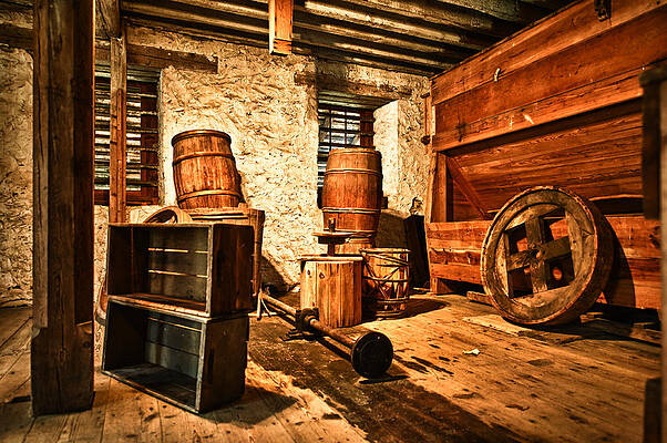 Wall Art - Photograph - Mill at Batsto Village by Louis Dallara