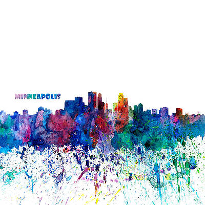 Minneapolis Skyline Paintings Page 2 Of 2 Pixels