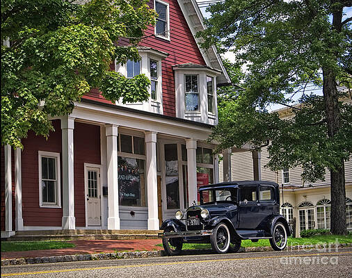 Wall Art - Photograph - Model T On Main Street by Mark Miller