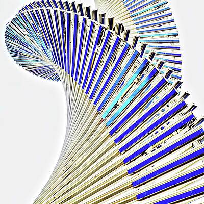 Modern Twist Sculpture by Kirsten Giving Modern Twist Sculpture by Kirsten Giving