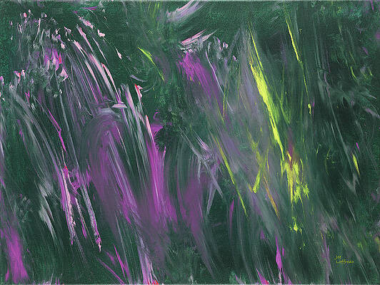 Wall Art - Painting - Monet's Garden Blooms by Joe Loffredo