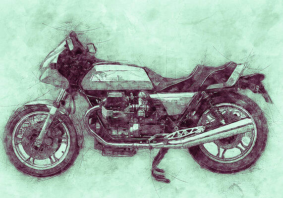 1950 Moto Guzzi 65cc motoleggere motor motorcycle Print  ca 8 x 10 print poster 