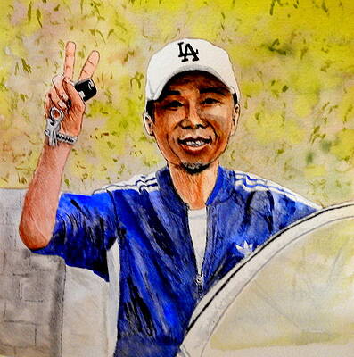 Mr Lee Painting By Betty Anne Mcdonald