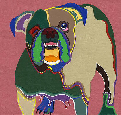Ms Diva The English Bulldog by Ruby Persson Ms Diva The English Bulldog by Ruby Persson
