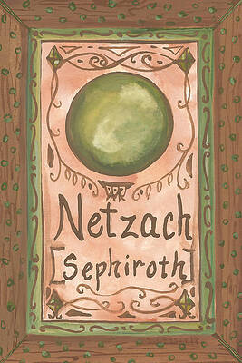 Wall Art - Painting - My Netzach by Sheri Jo Posselt