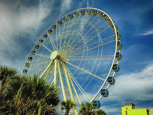 Myrtle Beach Skywheel by Bill Barber Myrtle Beach Skywheel by Bill Barber