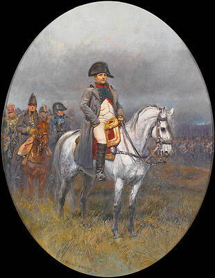 Napoleon on Horseback Print by Edouard Detaille