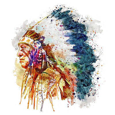 Native American drawing, American Indian 