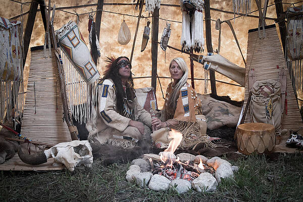 Native American Tepee by Matthew Lit Native American Tepee by Matthew Lit