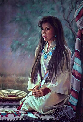 beautiful native american paintings