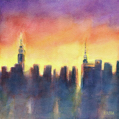 Abstract Building Paintings Fine Art America