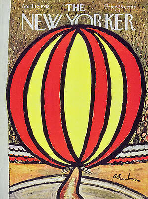 Wall Art - Painting - New Yorker April 12 1958 by Abe Birnbaum