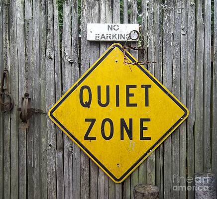 No Barking Quiet Zone by Helen Campbell No Barking Quiet Zone by Helen Campbell