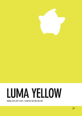 Wall Art - Digital Art - No40 My Minimal Color Code poster Luma by Chungkong Art