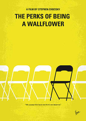 Wall Art - Digital Art - No575 My Perks of Being a Wallflower minimal movie poster by Chungkong Art