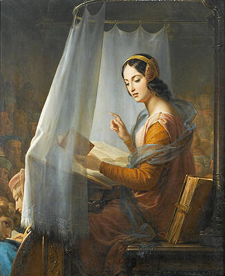 Novella D'Andrea Print by Marie-Eleonore Godefroid