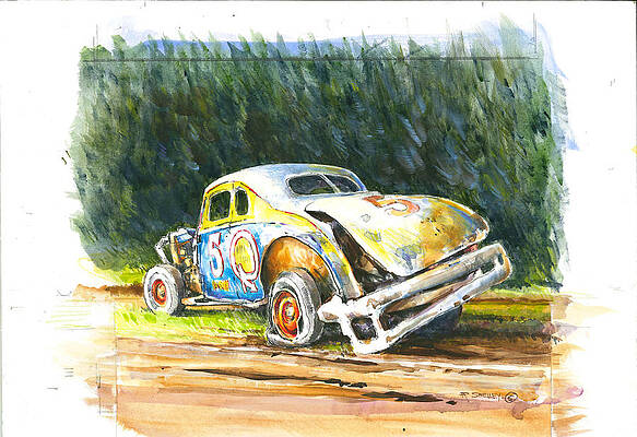 Car Crash Paintings Fine Art America