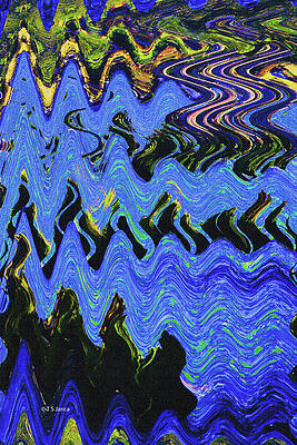 Wall Art - Photograph - Old Columbia River Water Front Abstract by Tom Janca