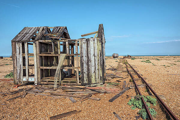 Old Wooden House and Boat by Roy Pedersen Old Wooden House and Boat by Roy Pedersen