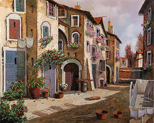 Italian Village Paintings Fine Art America
