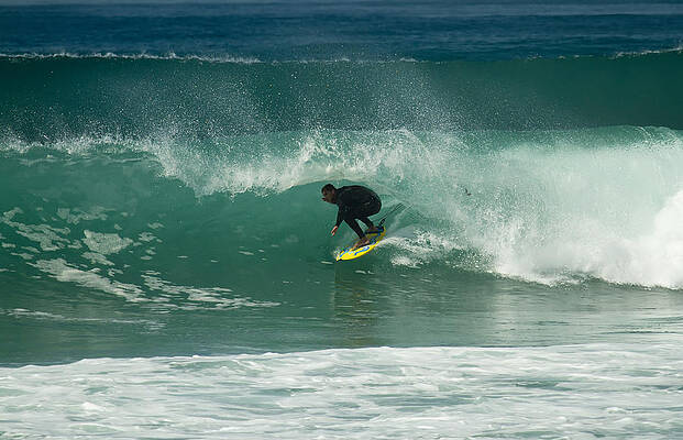 Wall Art featuring the photograph On Fire In A Tube Part Two by Waterdancer