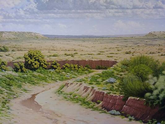 Open Spaces Of Galisteo by Robert Benjamin