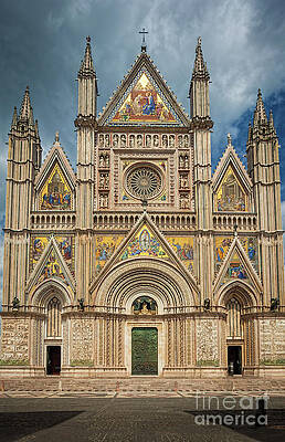 Wall Art - Photograph - Orvieto Duomo by Inge Johnsson