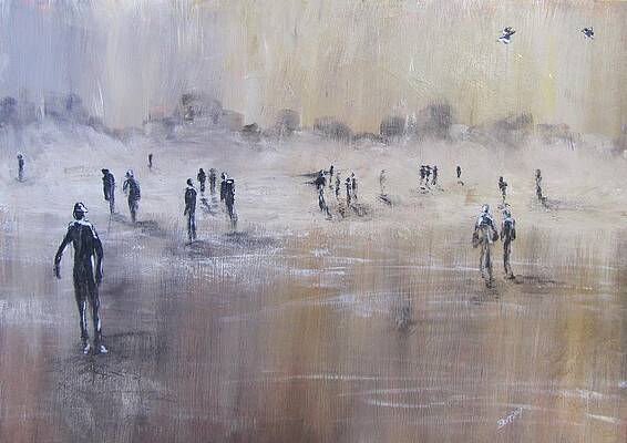 Wall Art - Painting - Out of the Mist by Barbara O'Toole
