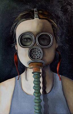 Gas Mask Paintings Fine Art America