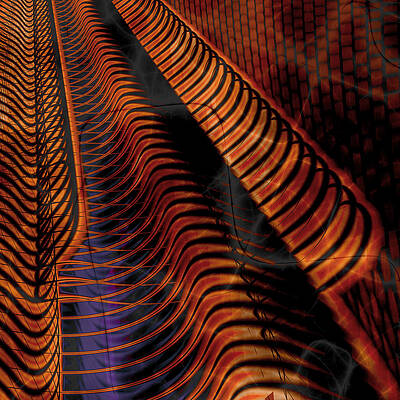 Wall Art - Digital Art - Over the Coals by Vic Eberly