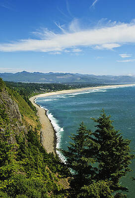 Wall Art - Photograph - Overlooking Nehalem Bay by Greg Vaughn - Printscapes