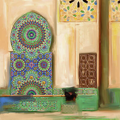 Moroccan Architecture Paintings Fine Art America