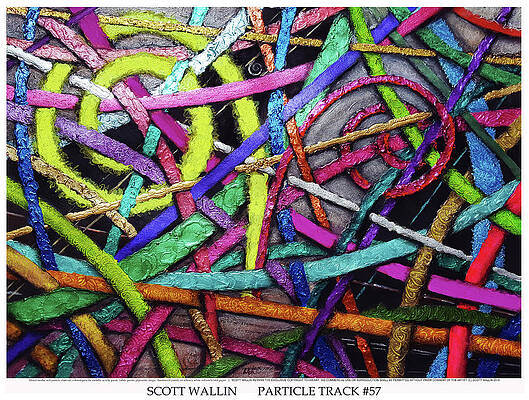 Particle Track Fifty-seven by Scott Wallin Particle Track Fifty-seven by Scott Wallin