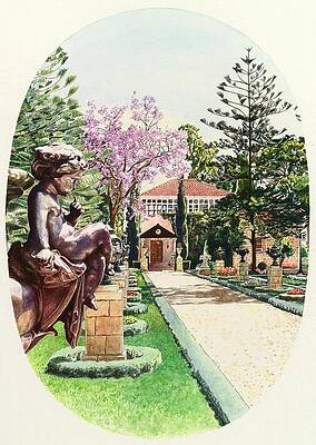 Pathway to the Shrine of Baha'u'llah by SUE PODGER Pathway to the Shrine of Baha'u'llah by SUE PODGER