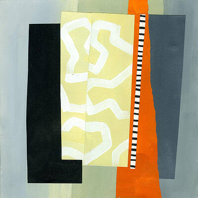Wall Art - Painting - Pattern Grid # 16 by Jane Davies