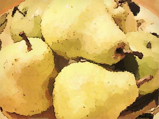 Pears in amarillo by TG DEVORE Pears in amarillo by TG DEVORE