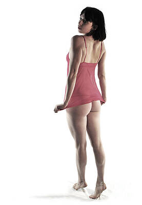 Wall Art - Photograph - Peekaboo Negligee by Robert WK Clark
