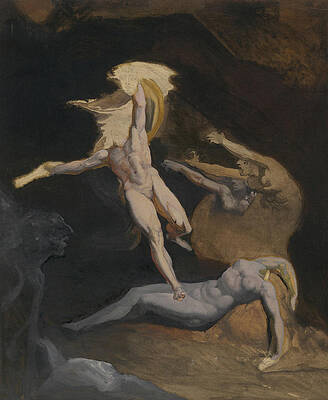 Wall Art - Painting - Perseus Slaying the Medusa by Henry Fuseli