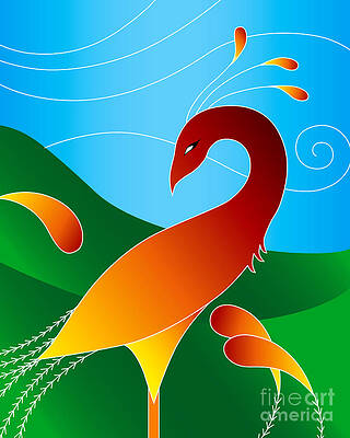 Elegant Phoenix by Robert Ball Elegant Phoenix by Robert Ball