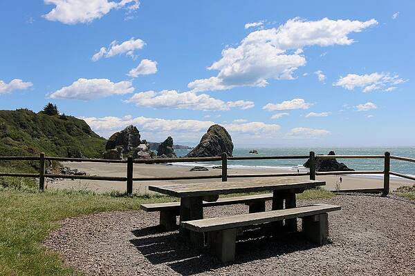 Wall Art - Photograph - Picnic with a View  by Christy Pooschke