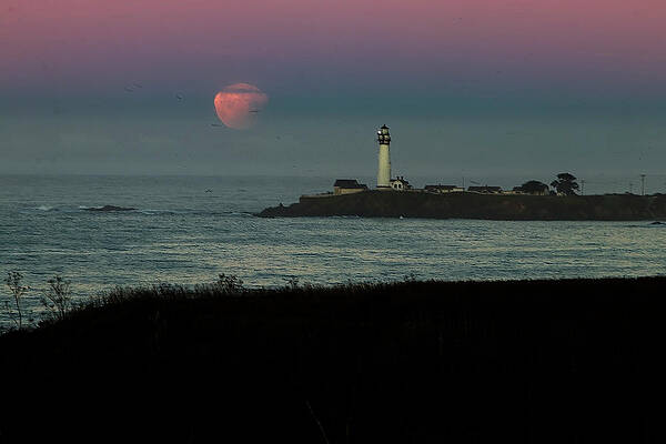 Pigeon Point Supermoonset by Wes Jimerson Pigeon Point Supermoonset by Wes Jimerson