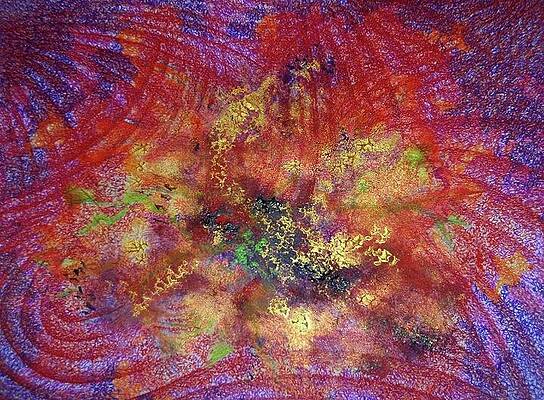 Wall Art - Drawing - Pineal exploration by Leizel Grant