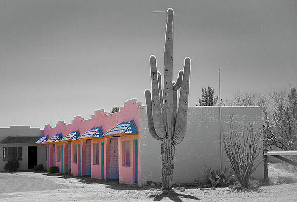 Pink Motel in Arizona by Matthew Bamberg Pink Motel in Arizona by Matthew Bamberg