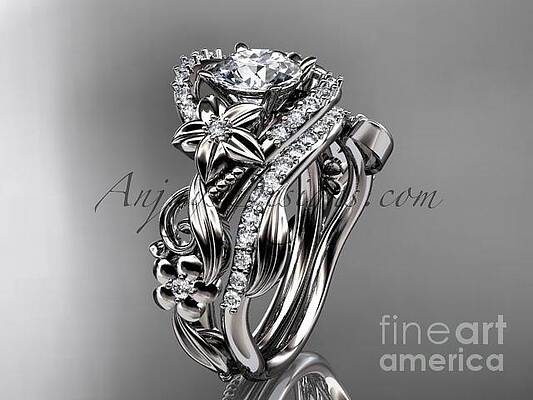 Leaf And Vine Engagement Ring Art for Sale Fine Art America