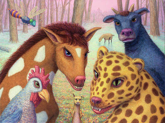 Strange Animal Paintings - Fine Art America