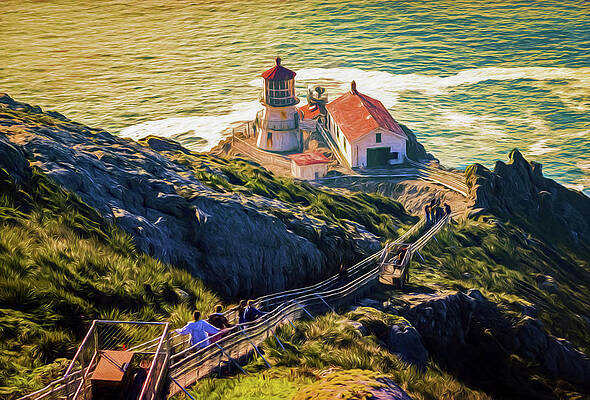 Pointe Reyes Lighthouse by Mike Penney Pointe Reyes Lighthouse by Mike Penney