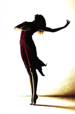 Wall Art - Painting - Poise in Silhouette by Richard Young