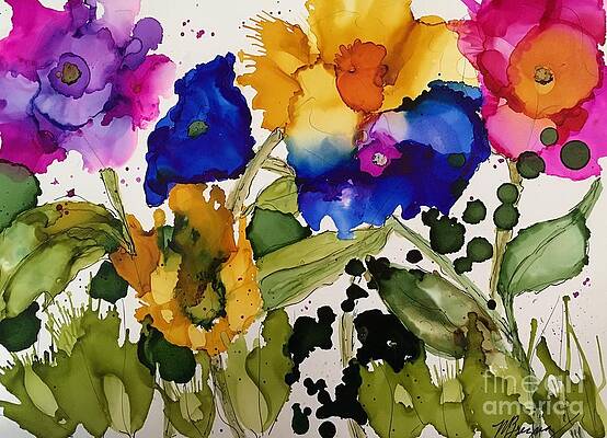 Poppy Party by Marcia Breznay Poppy Party by Marcia Breznay